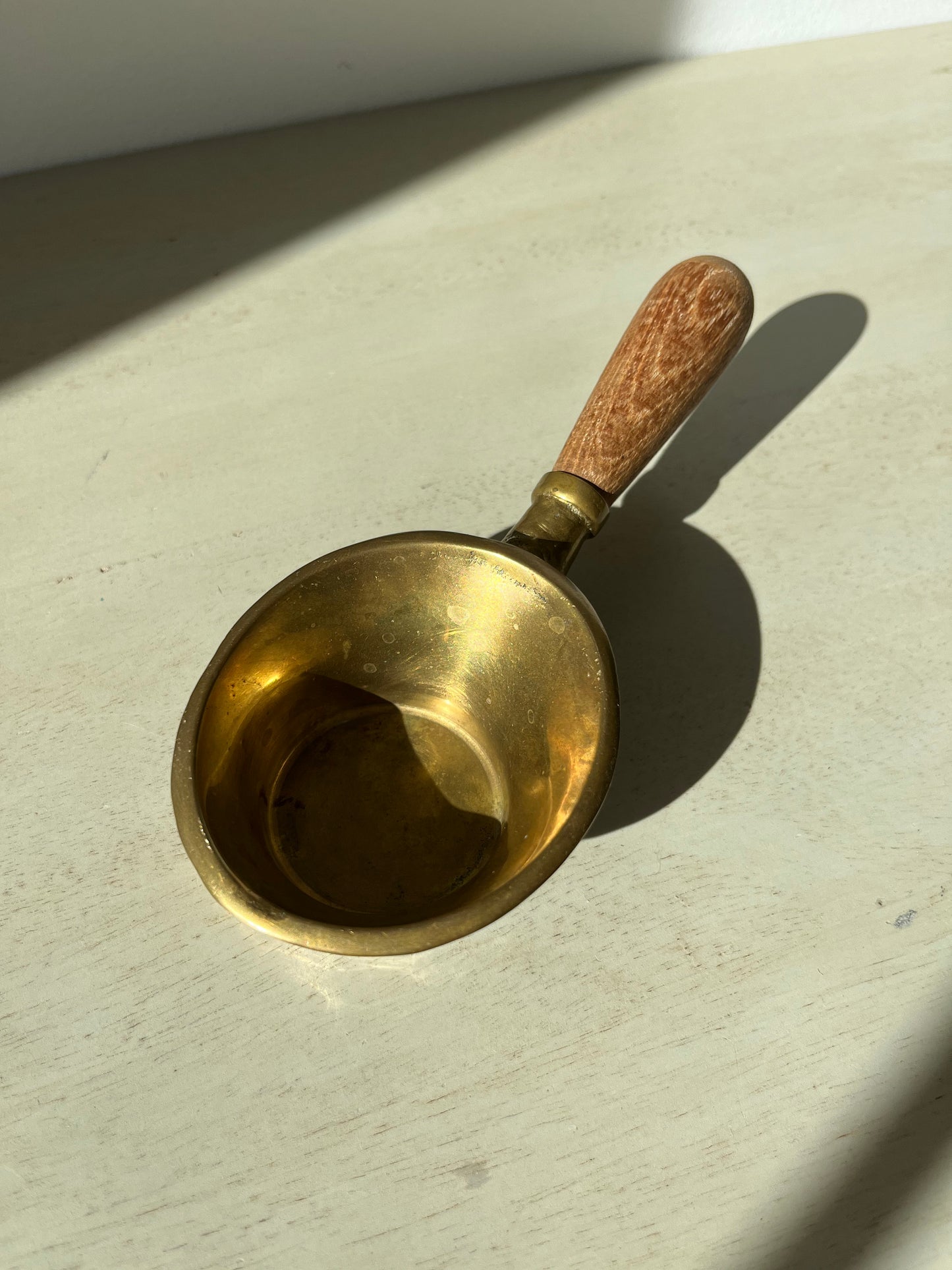 Vintage Chinese Brass Silk Iron