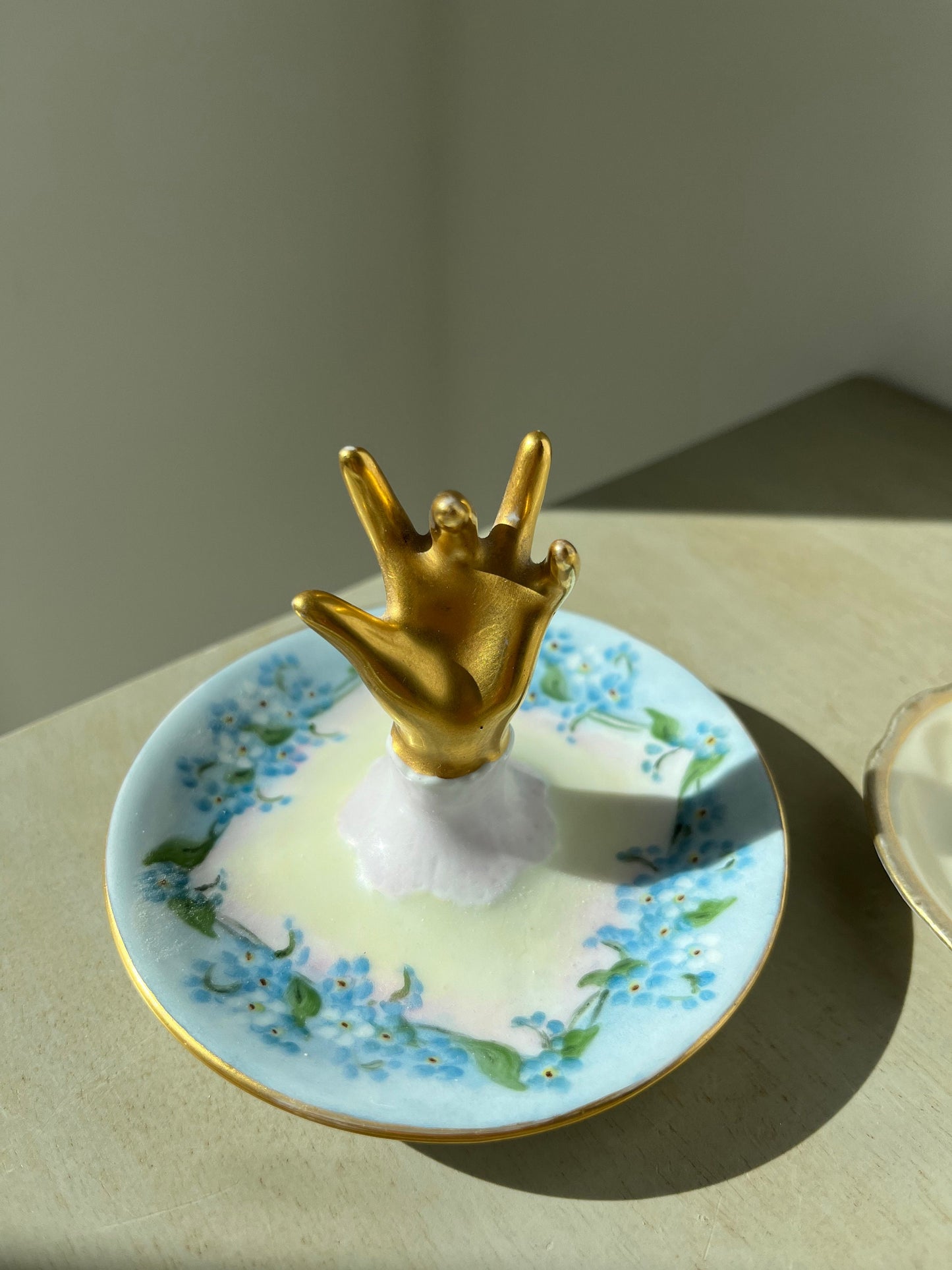 Vintage porcelain jewelry holders (1930-50s) - Austrian and French
