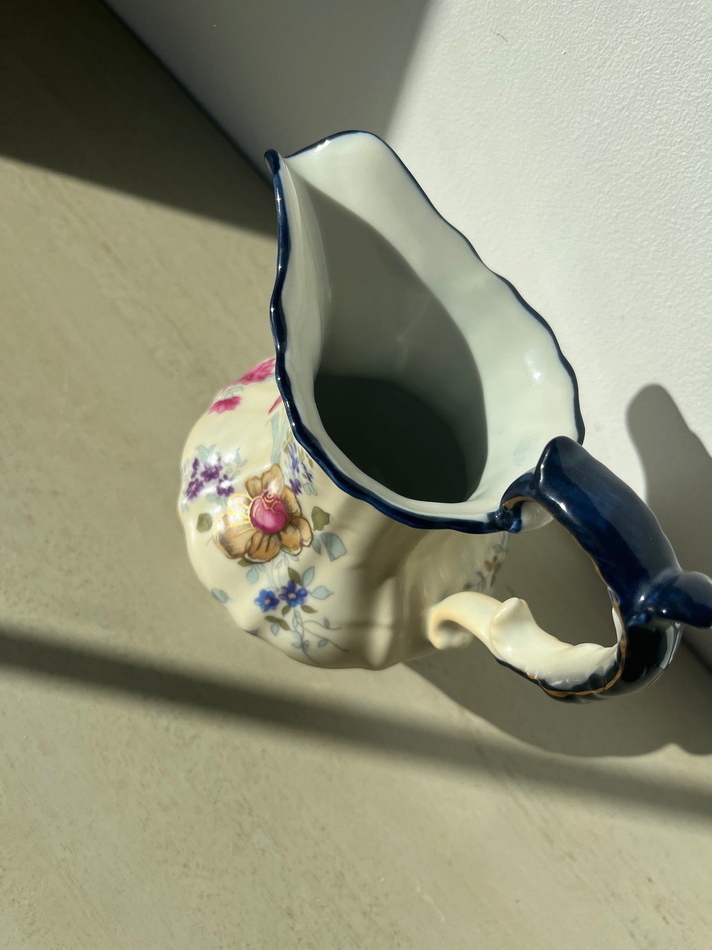 Vintage Aichi Seitosho Japan bone china jug