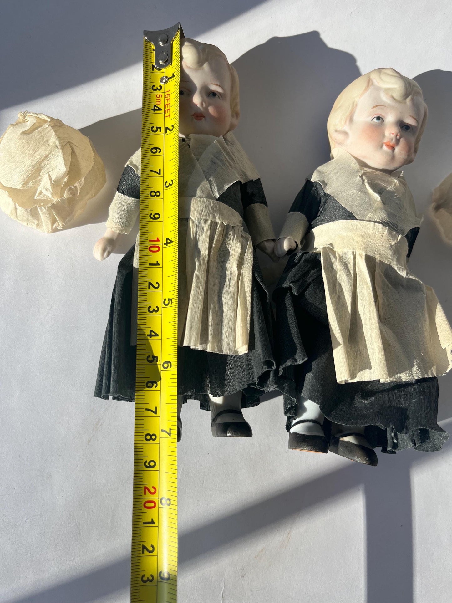 Antique Bisque Dolls Twins