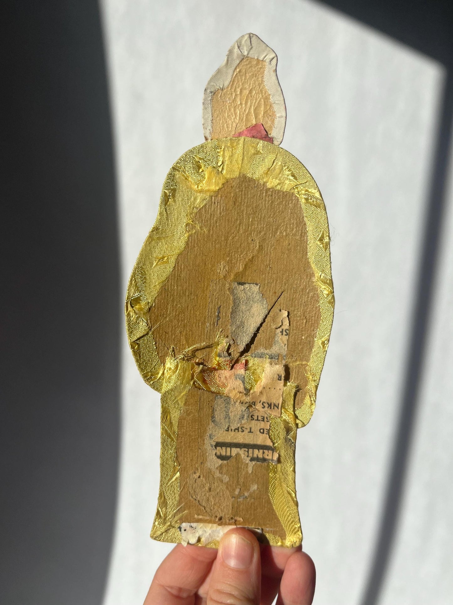 Vintage paper silk handmade oriental figurines
