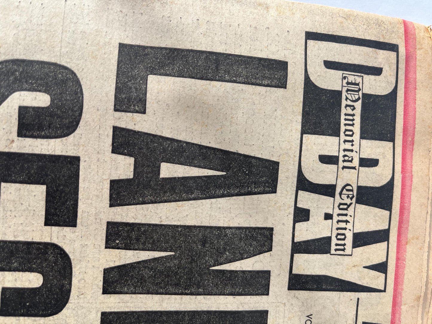 Vintage June 6 1944 D-Day Edition Newspaper