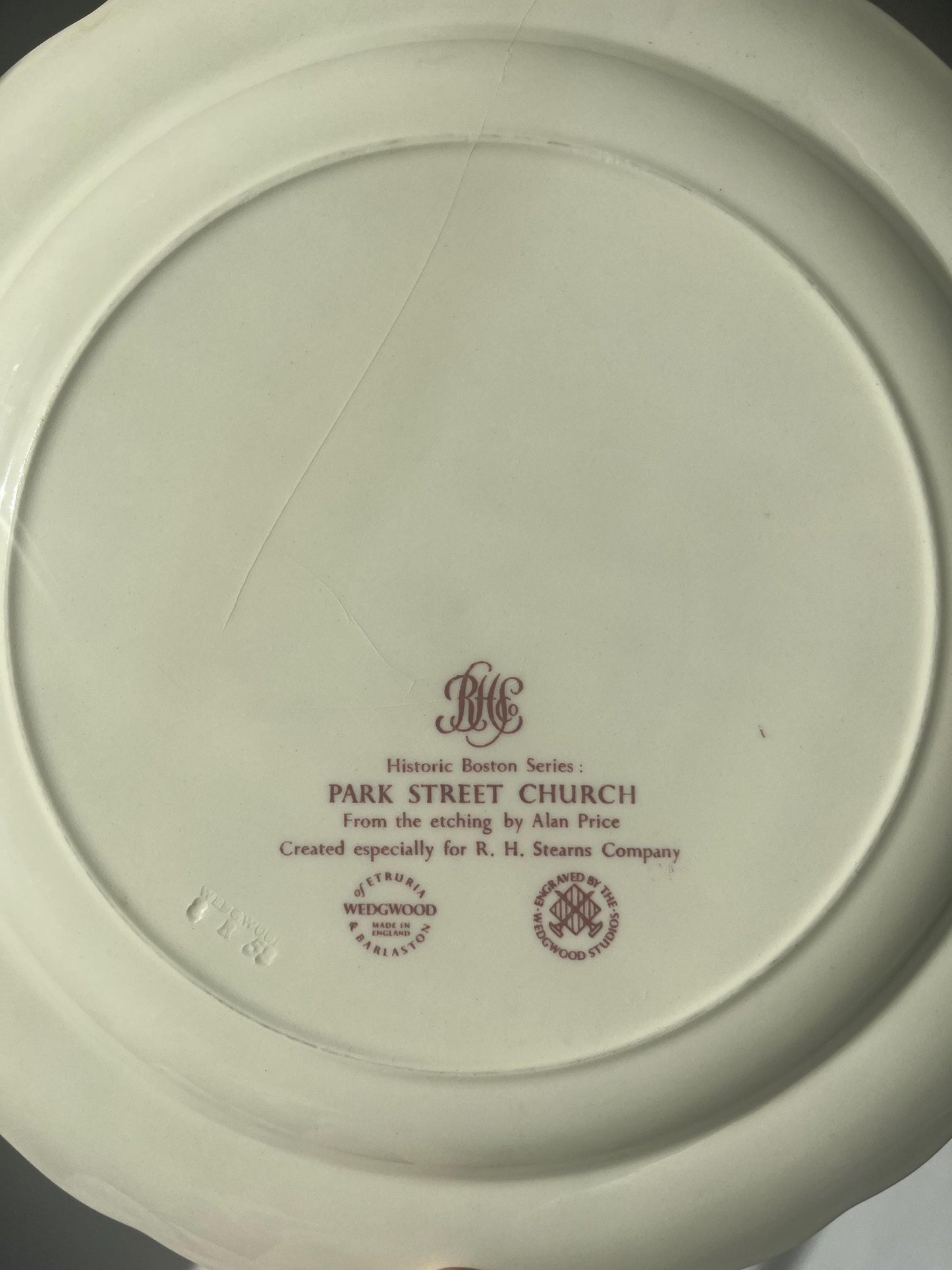 Ultimate Collection of Vintage Historic Boston Series by Wedgwood Mulberry Transferware Collector Plates Set of 6