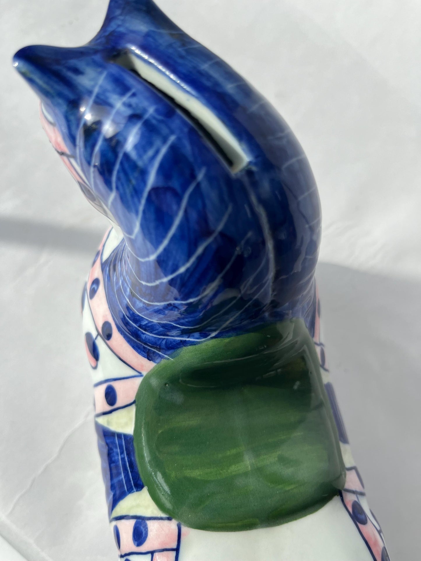 Vintage Nora Fenton Ceramic Horse Coin Bank