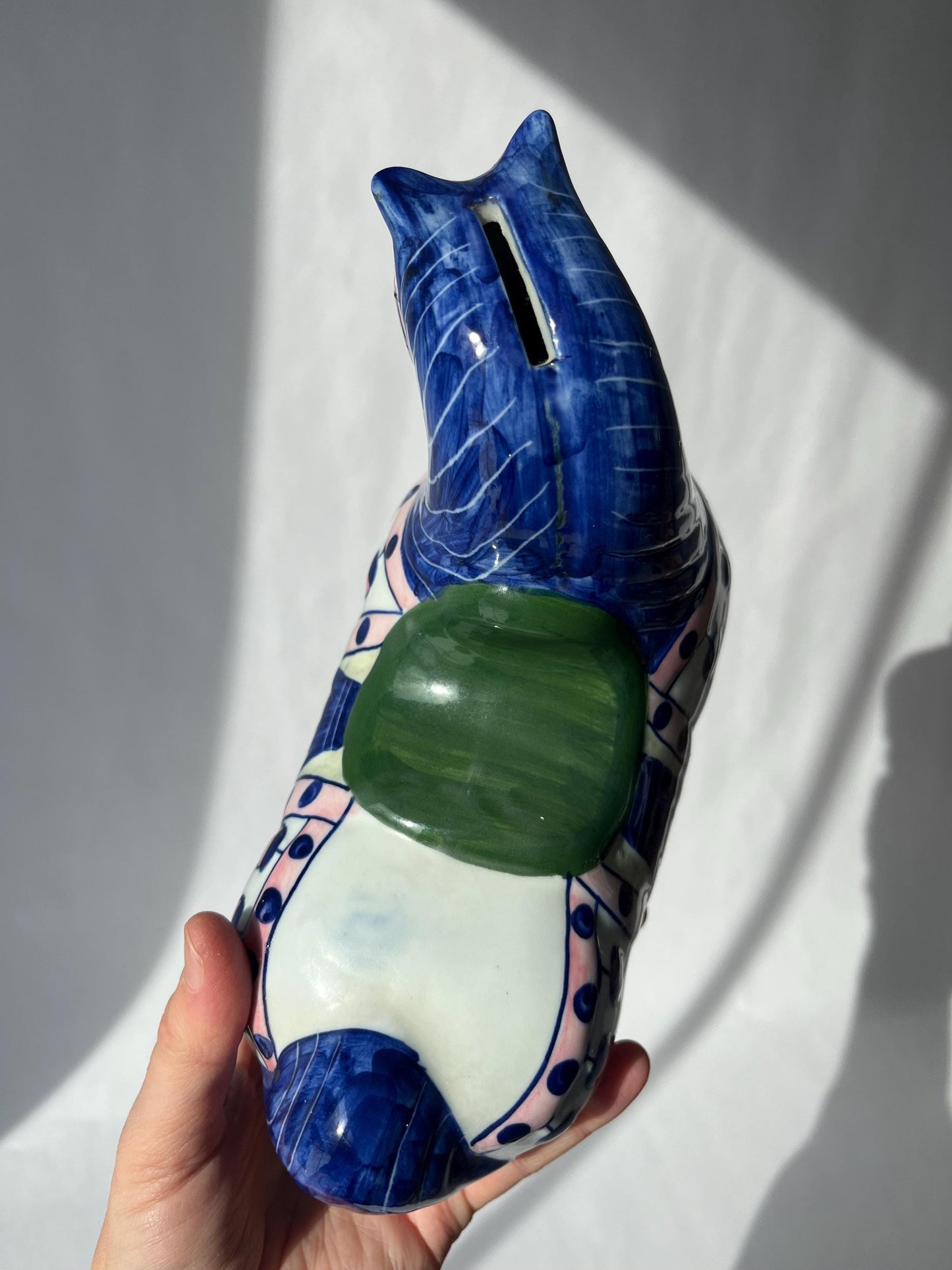 Vintage Nora Fenton Ceramic Horse Coin Bank