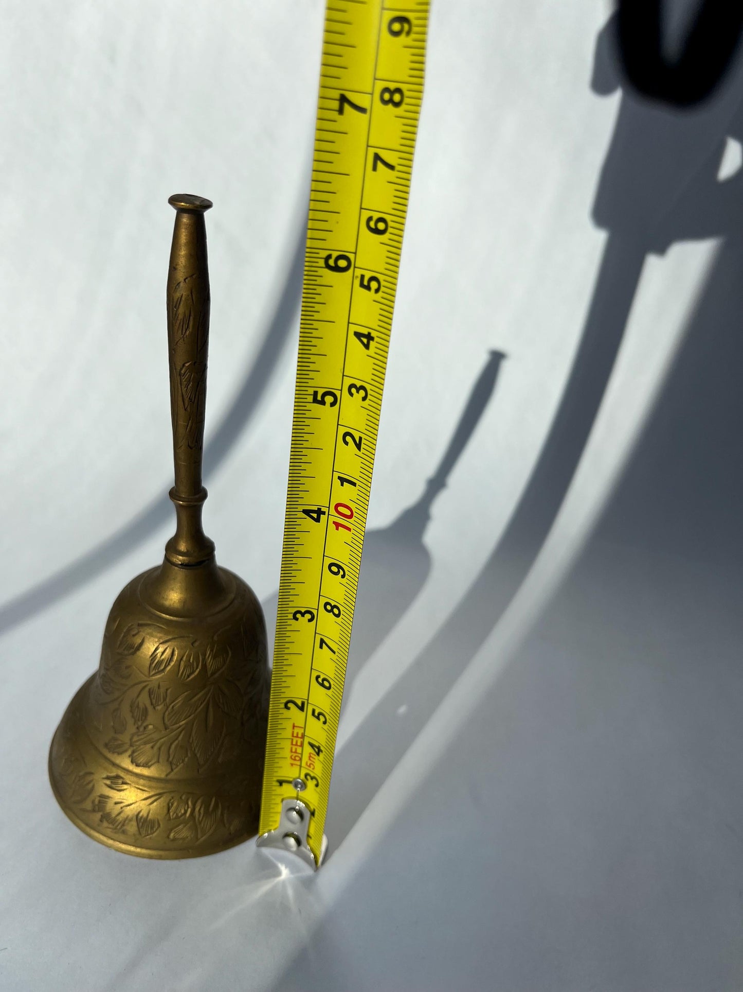 Vintage Brass Hand Hammered Bell Made in India