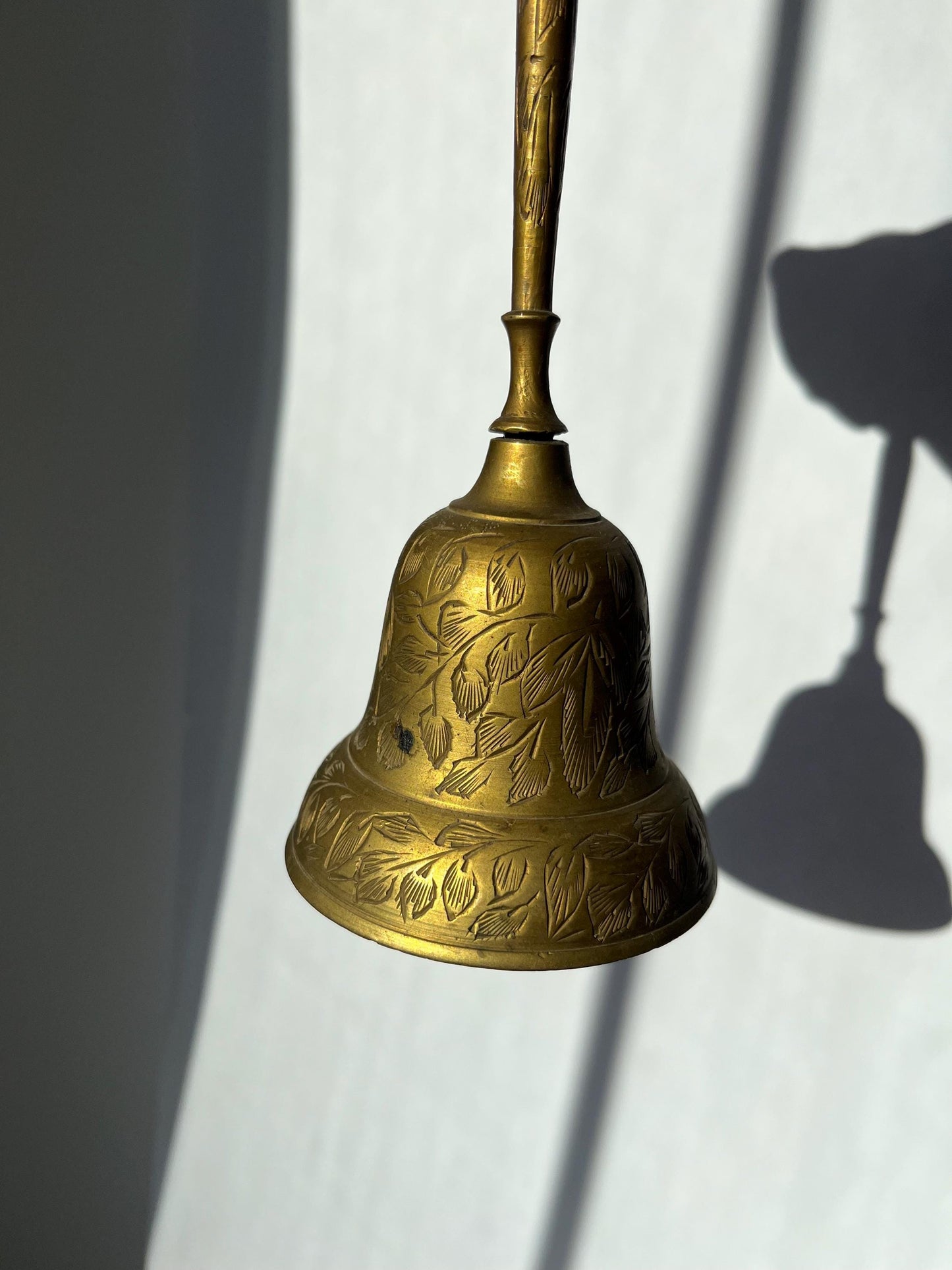Vintage Brass Hand Hammered Bell Made in India