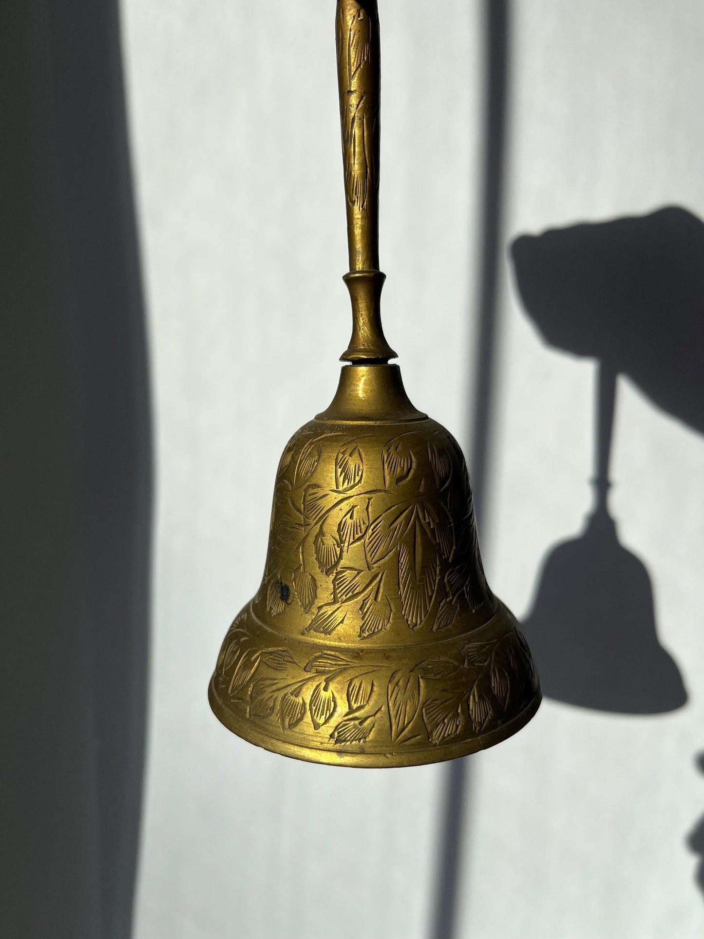 Vintage Brass Hand Hammered Bell Made in India