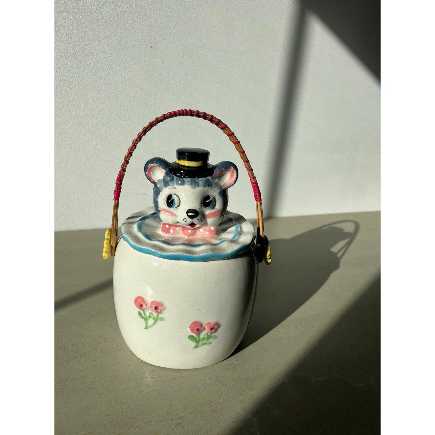1950s cookie jar dancing mice
