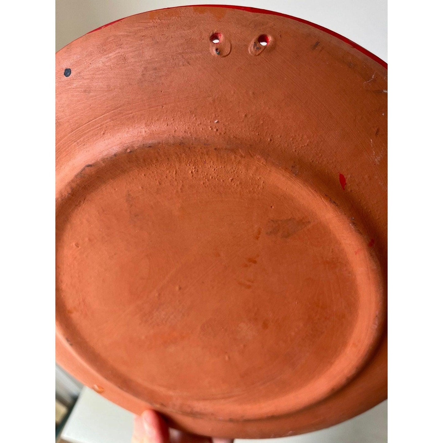 Vintage Mexican Aztec sun calendar plate