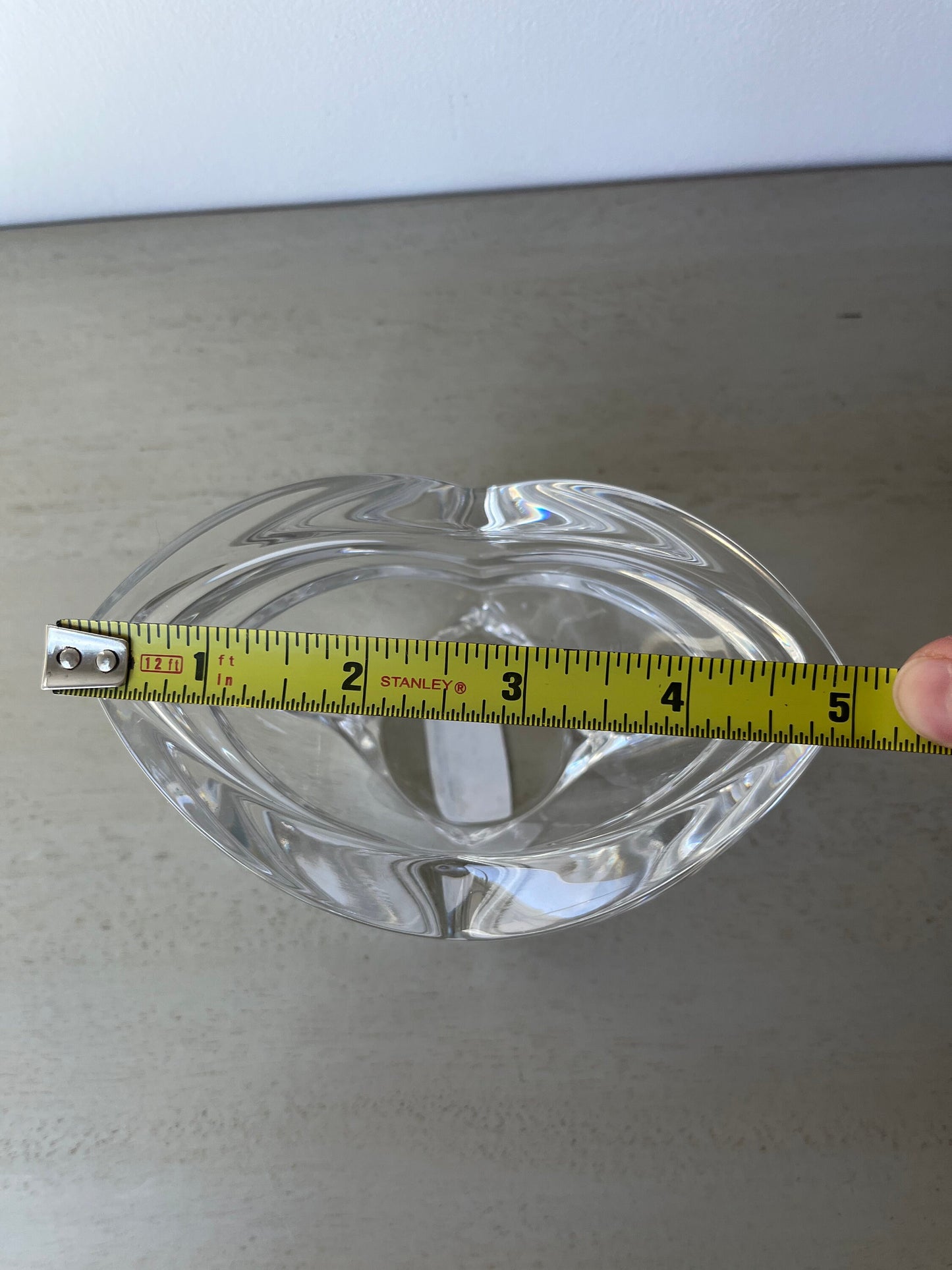 Mikasa “Deco crystal bowls / candle holders