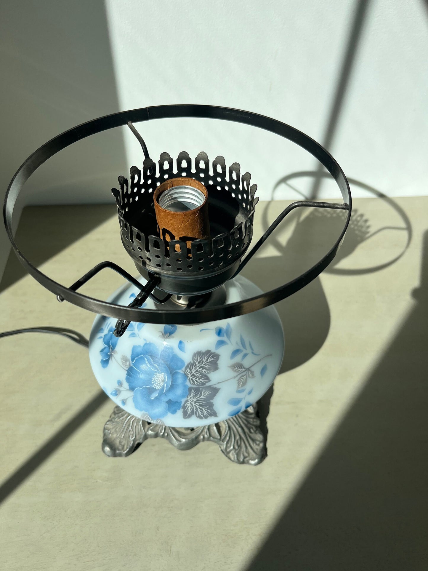 Vintage art nouveau style lamp