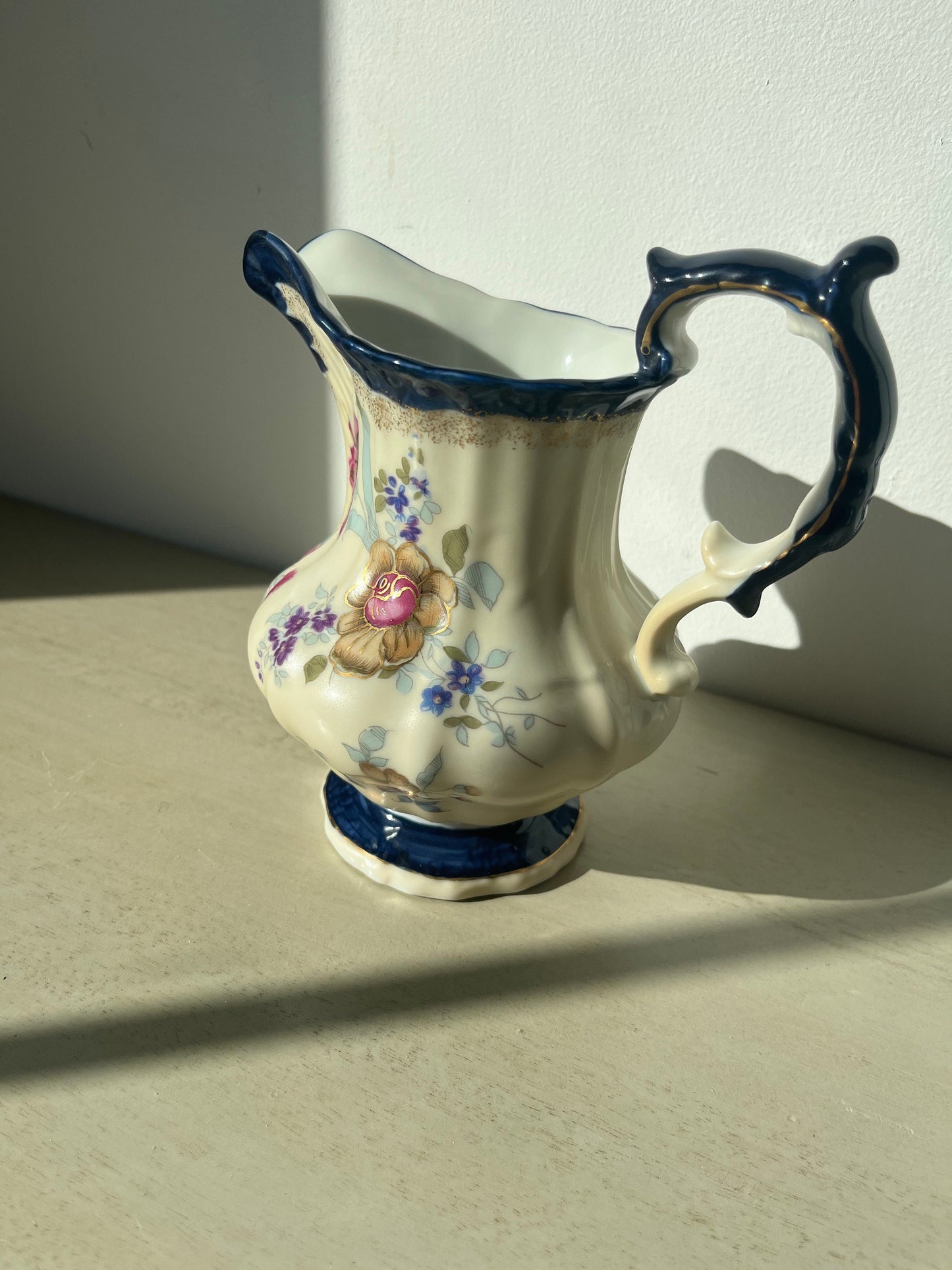Vintage Aichi Seitosho Japan bone china jug