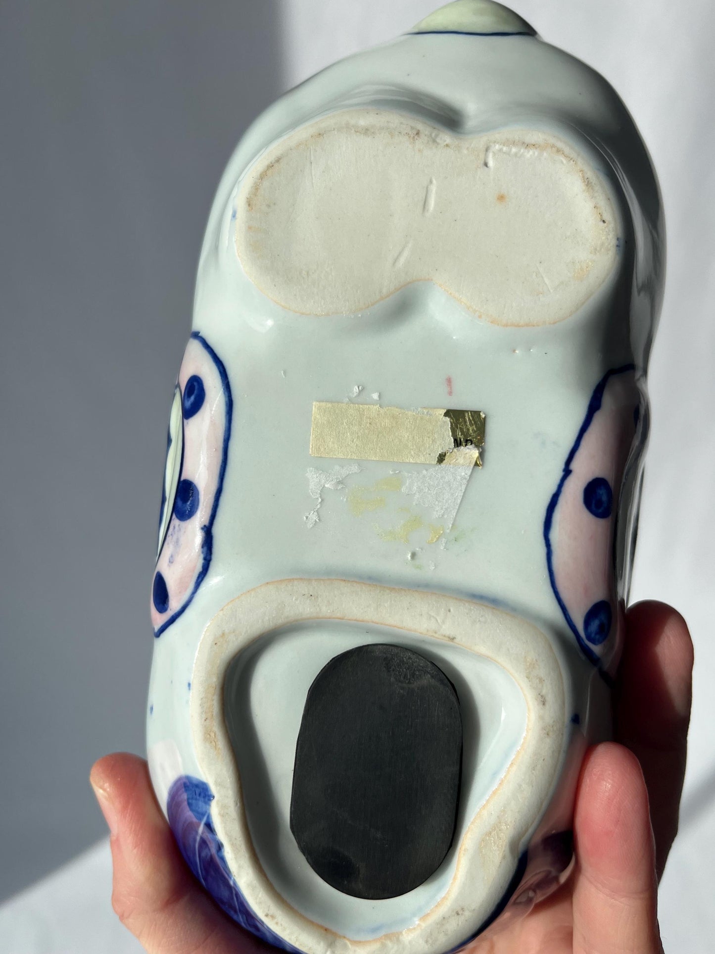 Vintage Nora Fenton Ceramic Horse Coin Bank