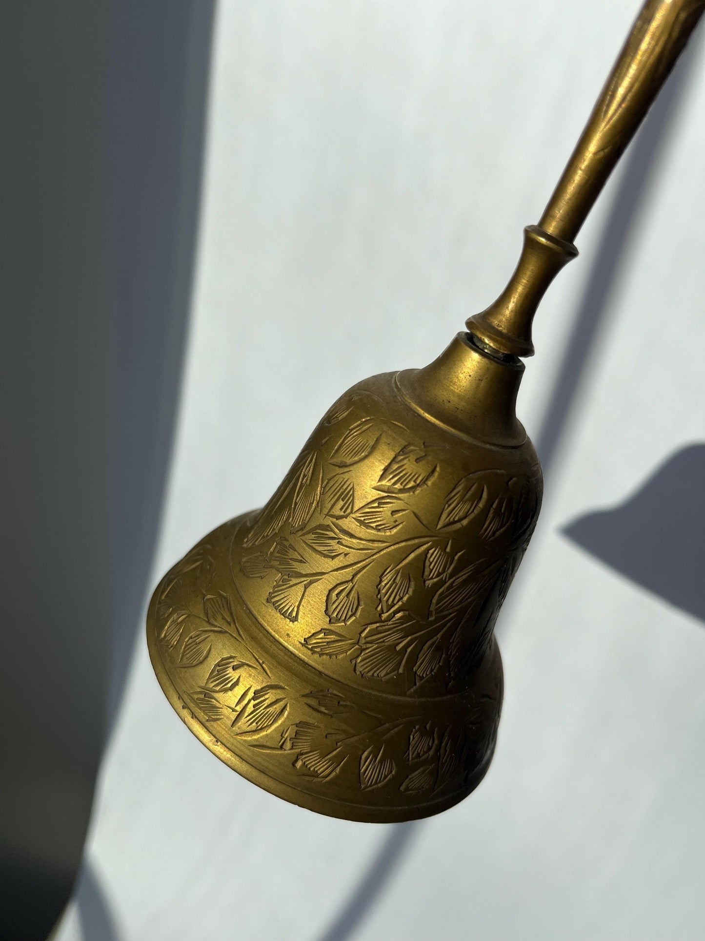 Vintage Brass Hand Hammered Bell Made in India