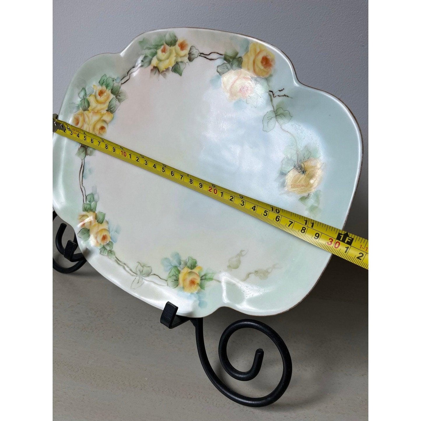 Theodore Haviland early 20th century Limoges France hand decorated platter