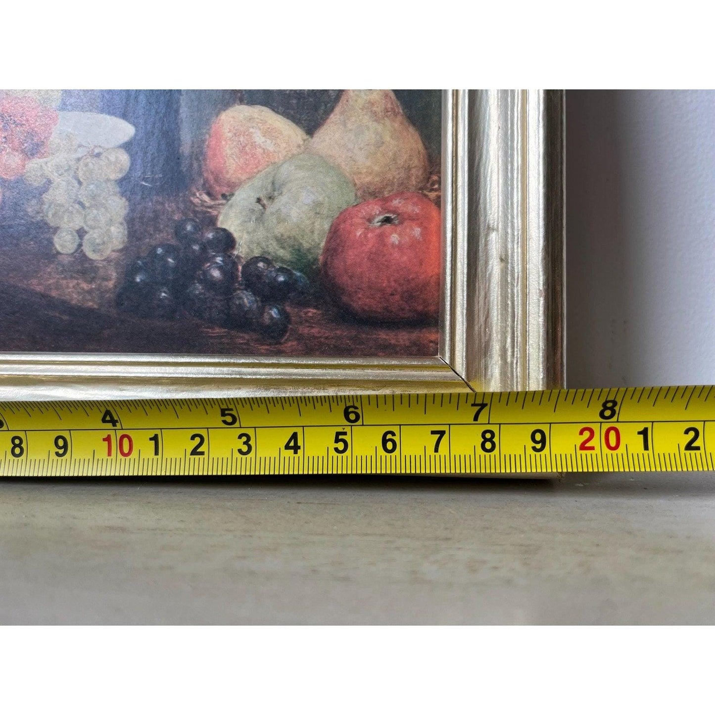 Vintage framed art work print
