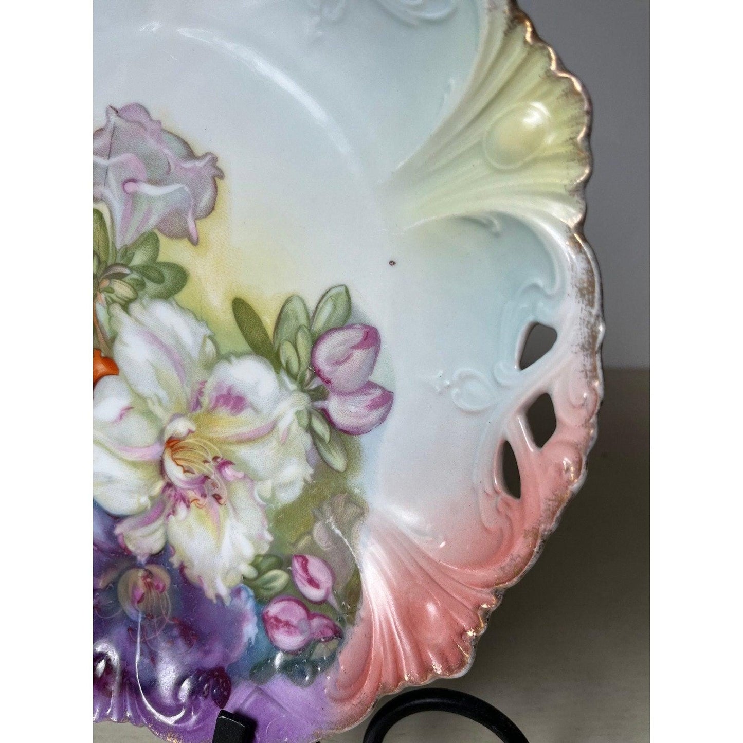 1930's Johann Seltmann (JSV Germany) Art Nouveau style charger plate