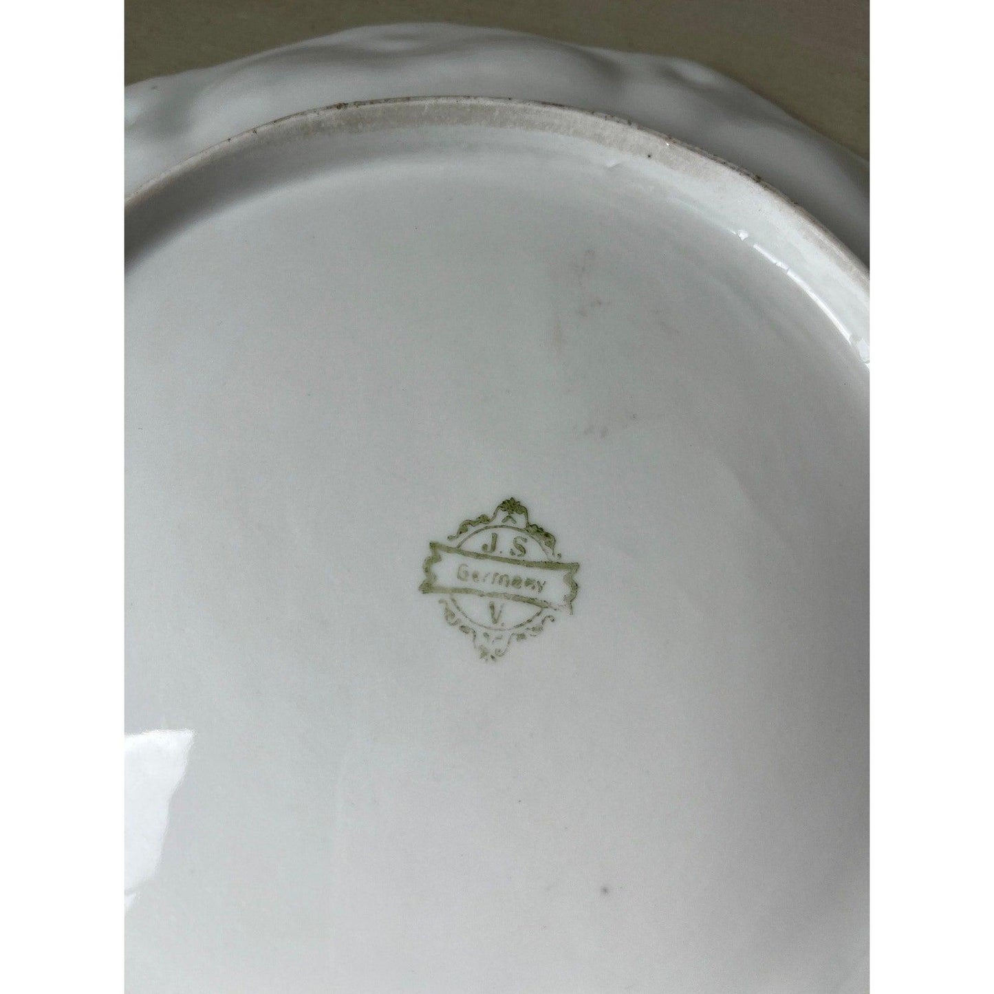 1930's Johann Seltmann (JSV Germany) Art Nouveau style charger plate