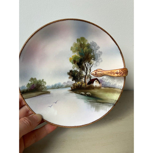 Antique 1920s Lemon Dish Plate Made in Japan
