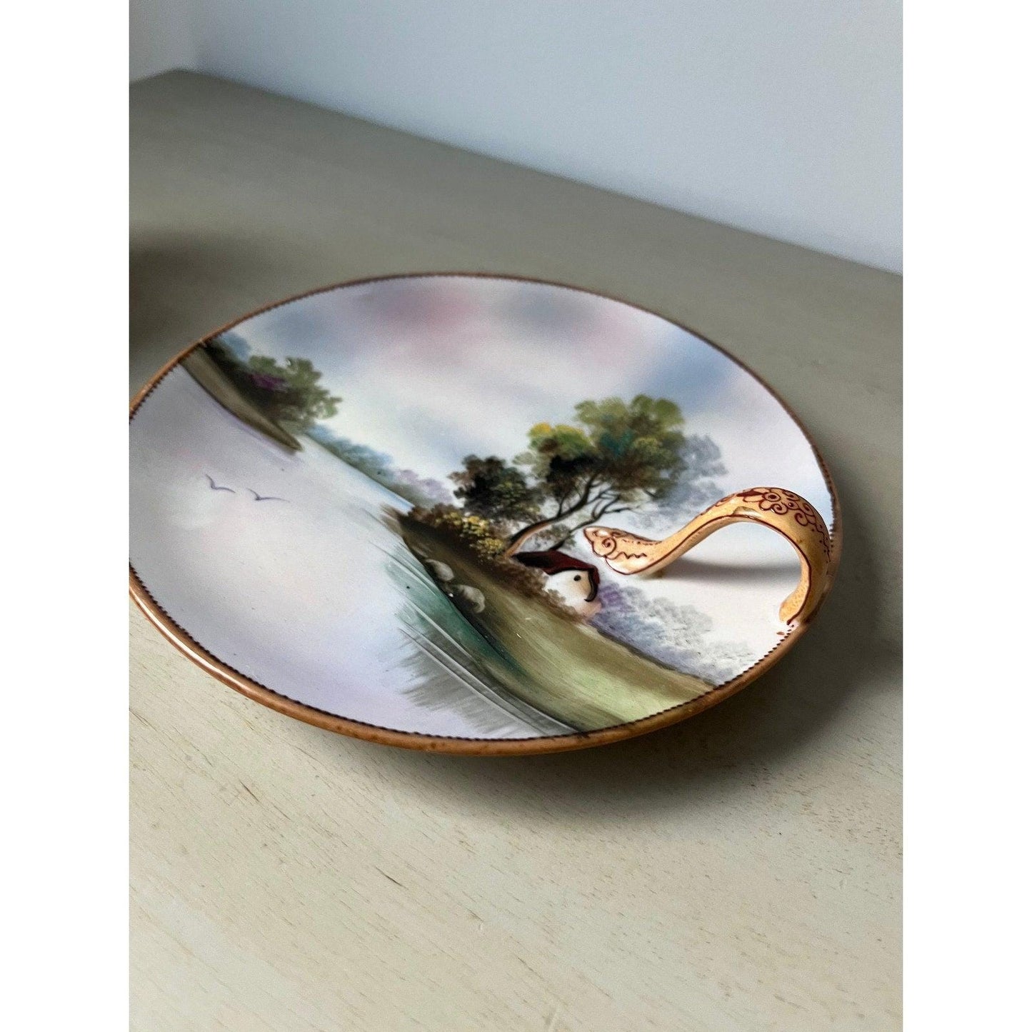 Antique 1920s Lemon Dish Plate Made in Japan