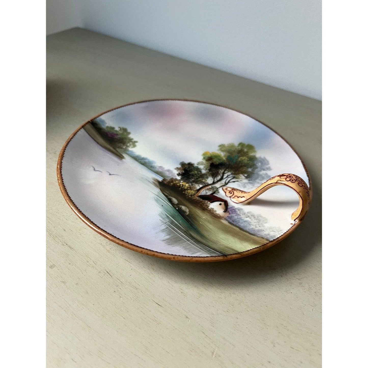 Antique 1920s Lemon Dish Plate Made in Japan