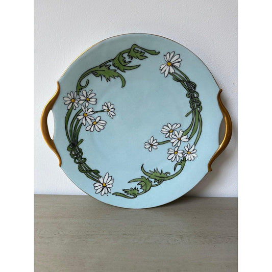 Antique hand-painted plate