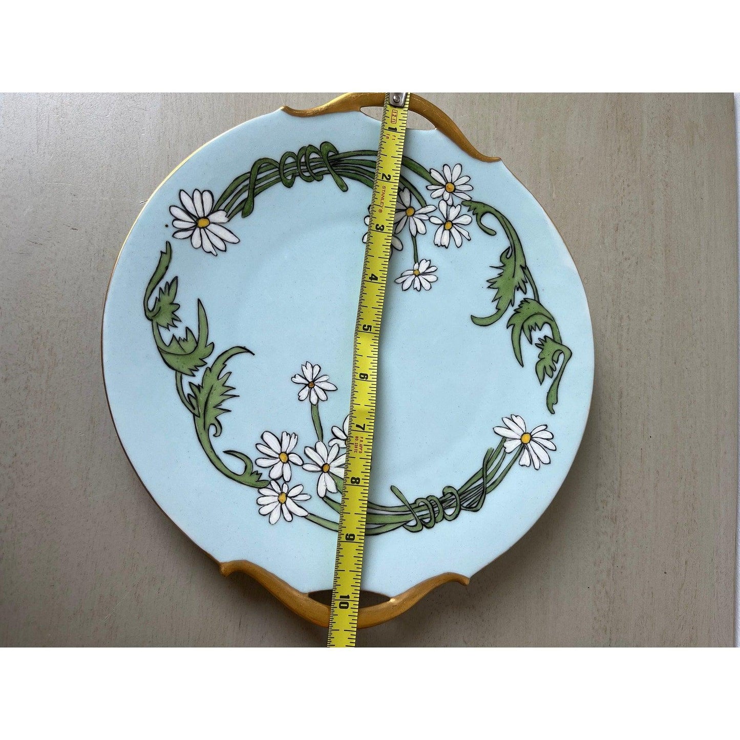Antique hand-painted plate