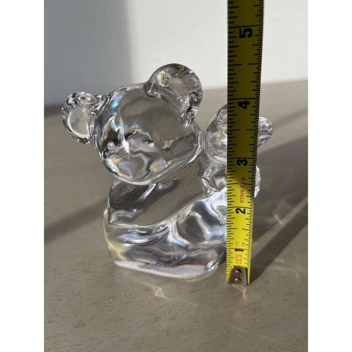 Fantastic vintage Orrefors Koala Bear and Cub paperweight
