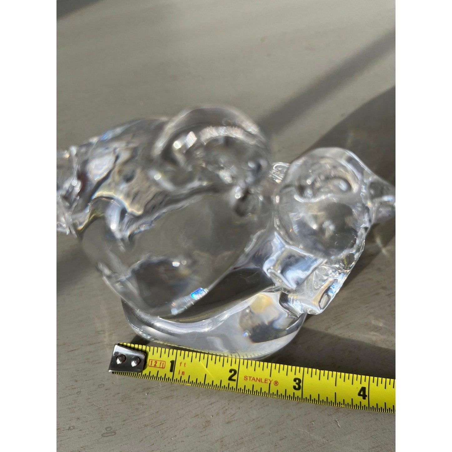 Fantastic vintage Orrefors Koala Bear and Cub paperweight