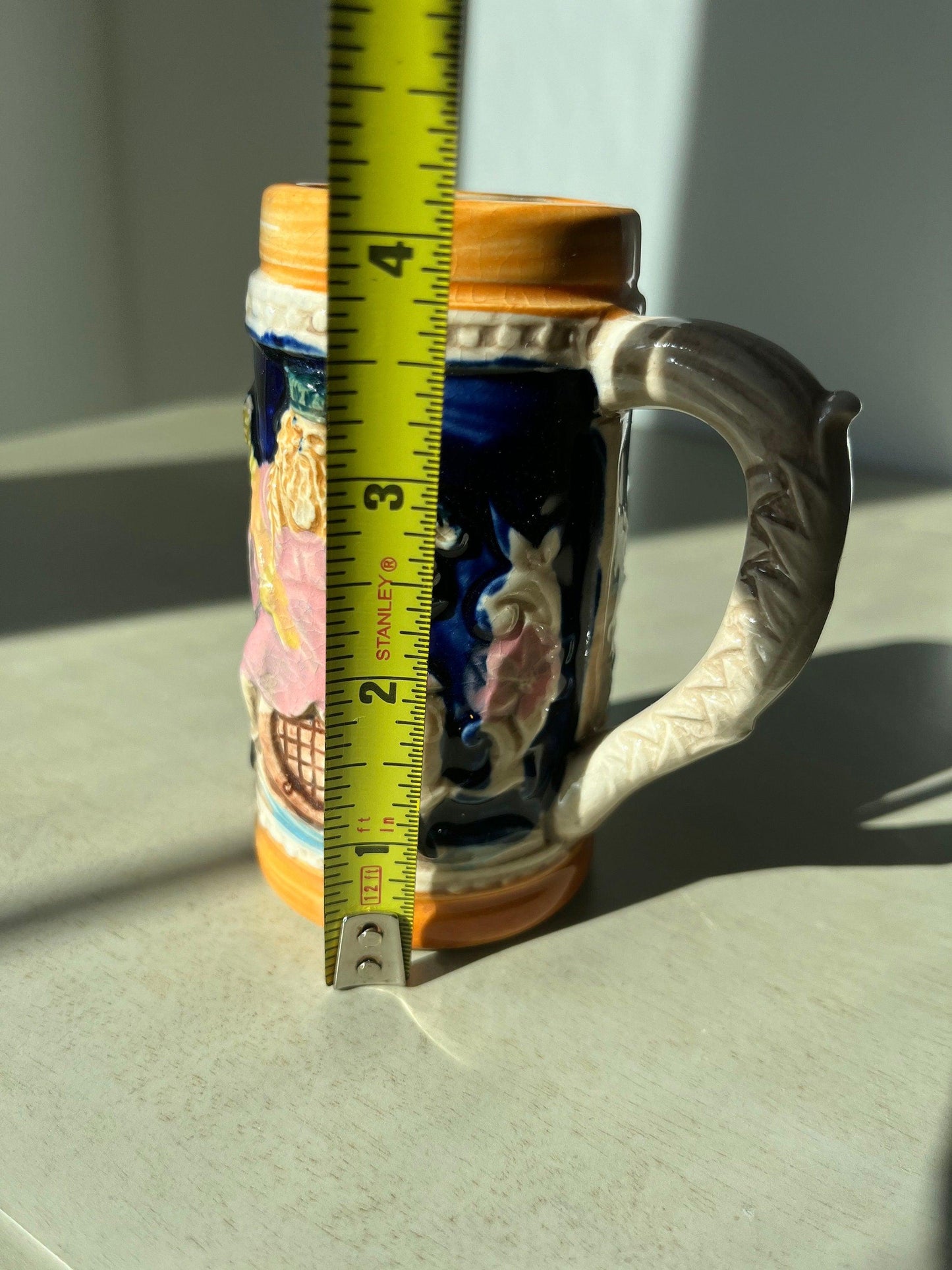 Tiny but mighty vintage beer stein, made in Japan
