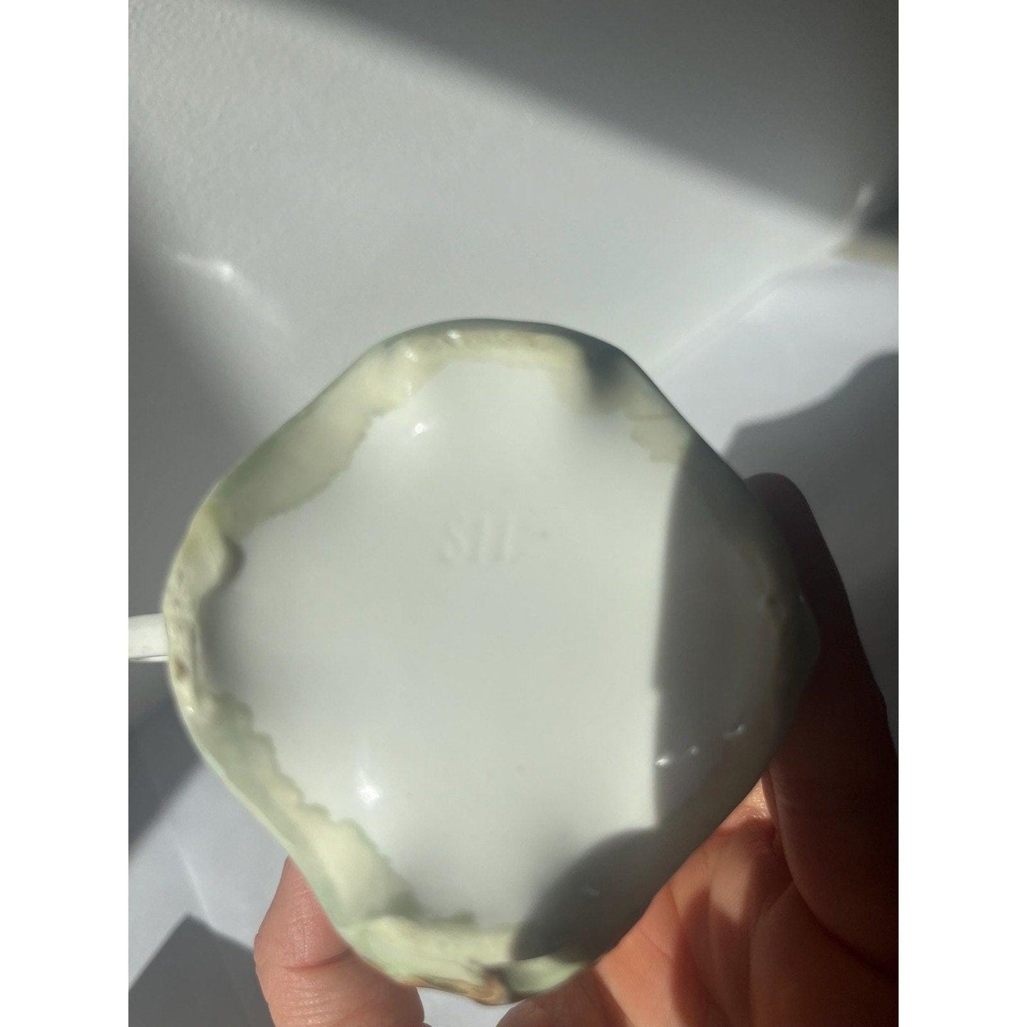 Antique hand painted porcelain cup