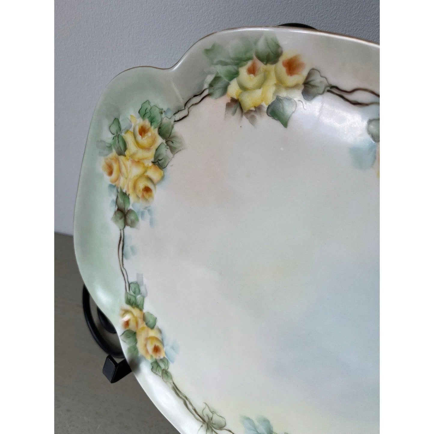 Theodore Haviland early 20th century Limoges France hand decorated platter