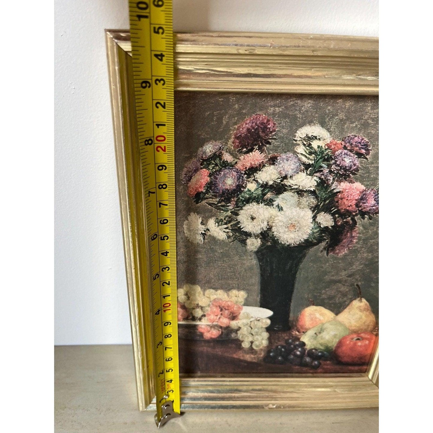 Vintage framed art work print