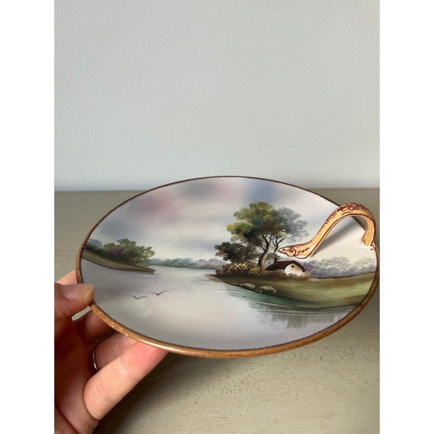 Antique 1920s Lemon Dish Plate Made in Japan