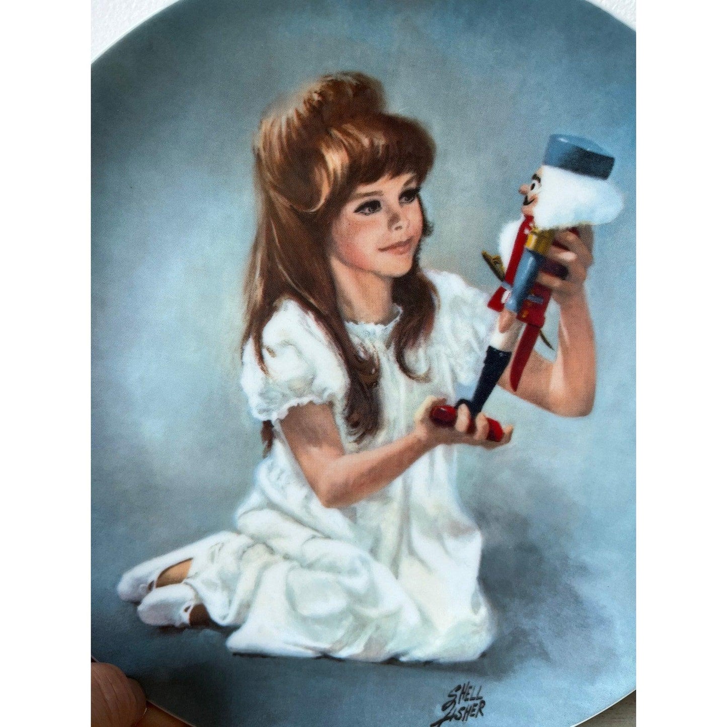 VILETTA Collectors Plate Clara and Nutcracker from 1978