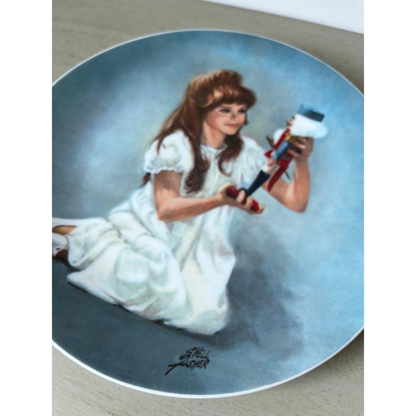 VILETTA Collectors Plate Clara and Nutcracker from 1978