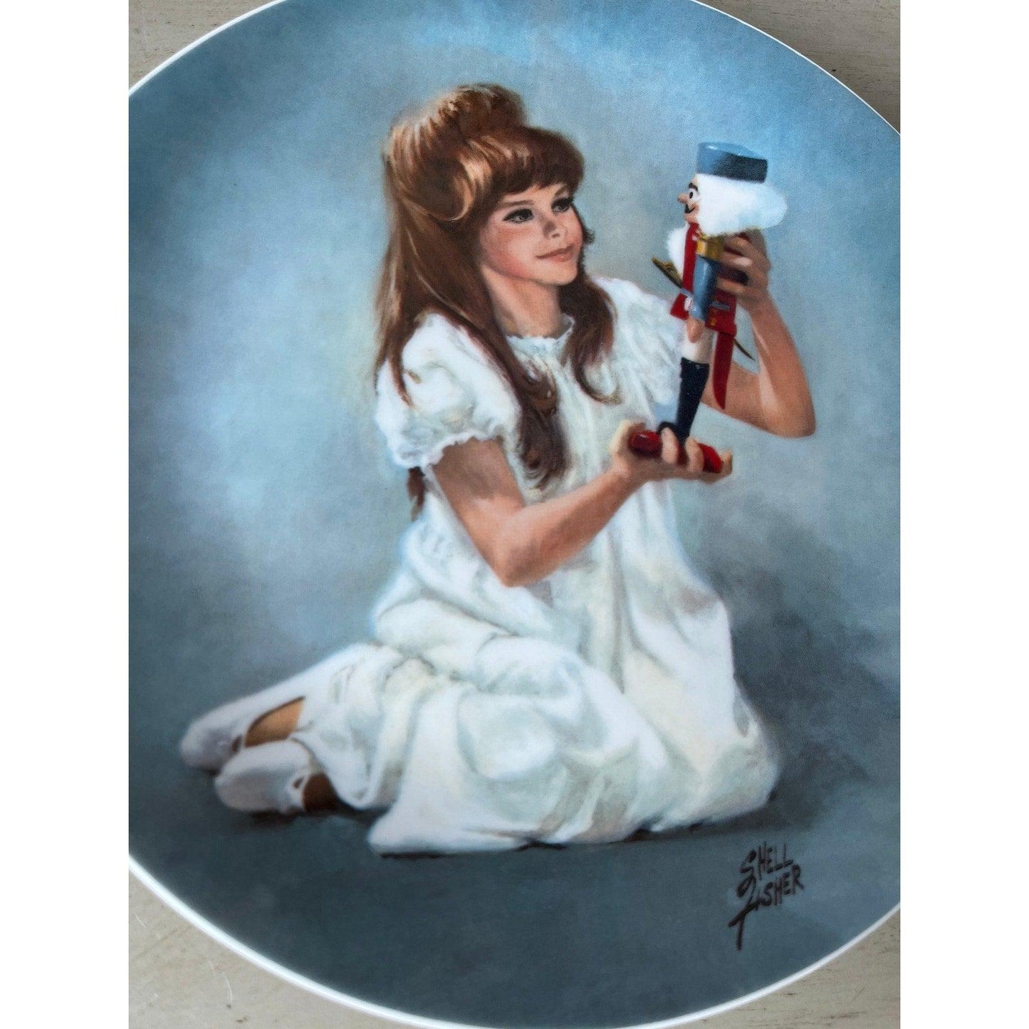 VILETTA Collectors Plate Clara and Nutcracker from 1978