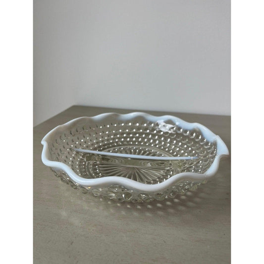 Vintage Fenton Hobnail Dish