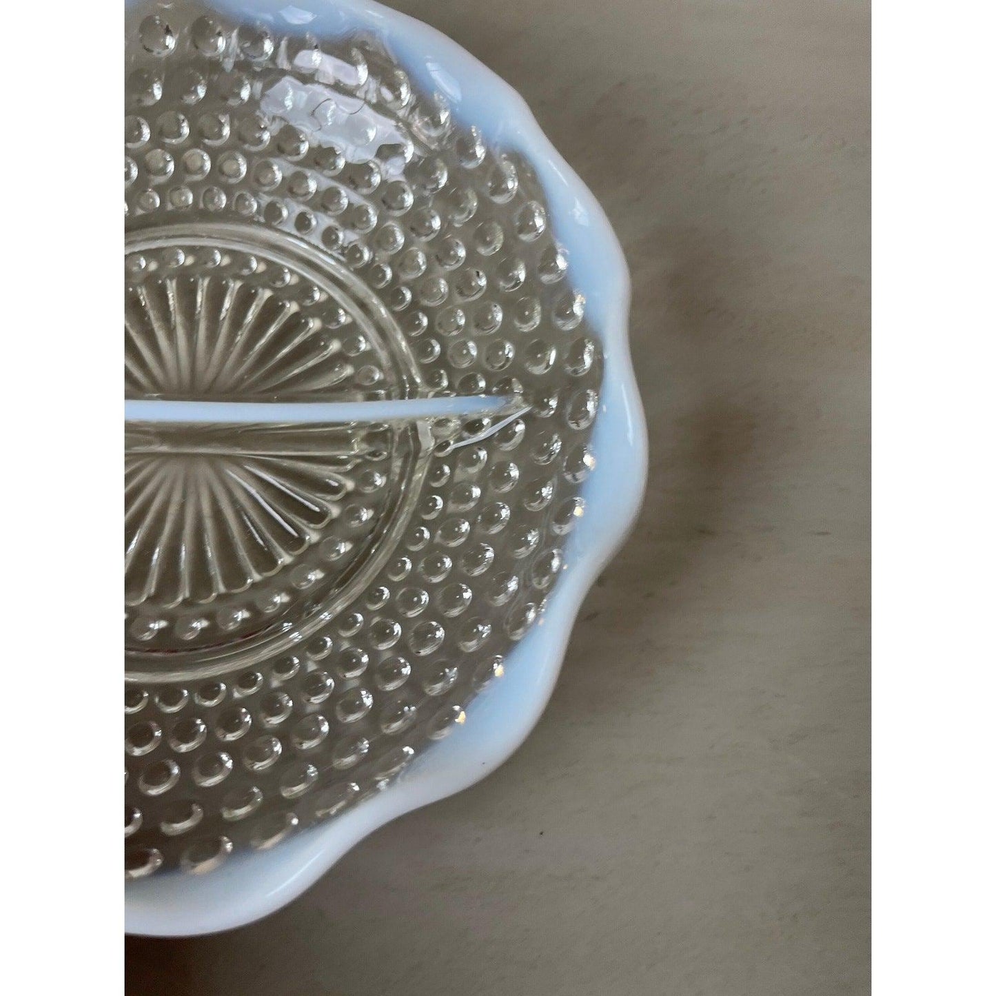 Vintage Fenton Hobnail Dish