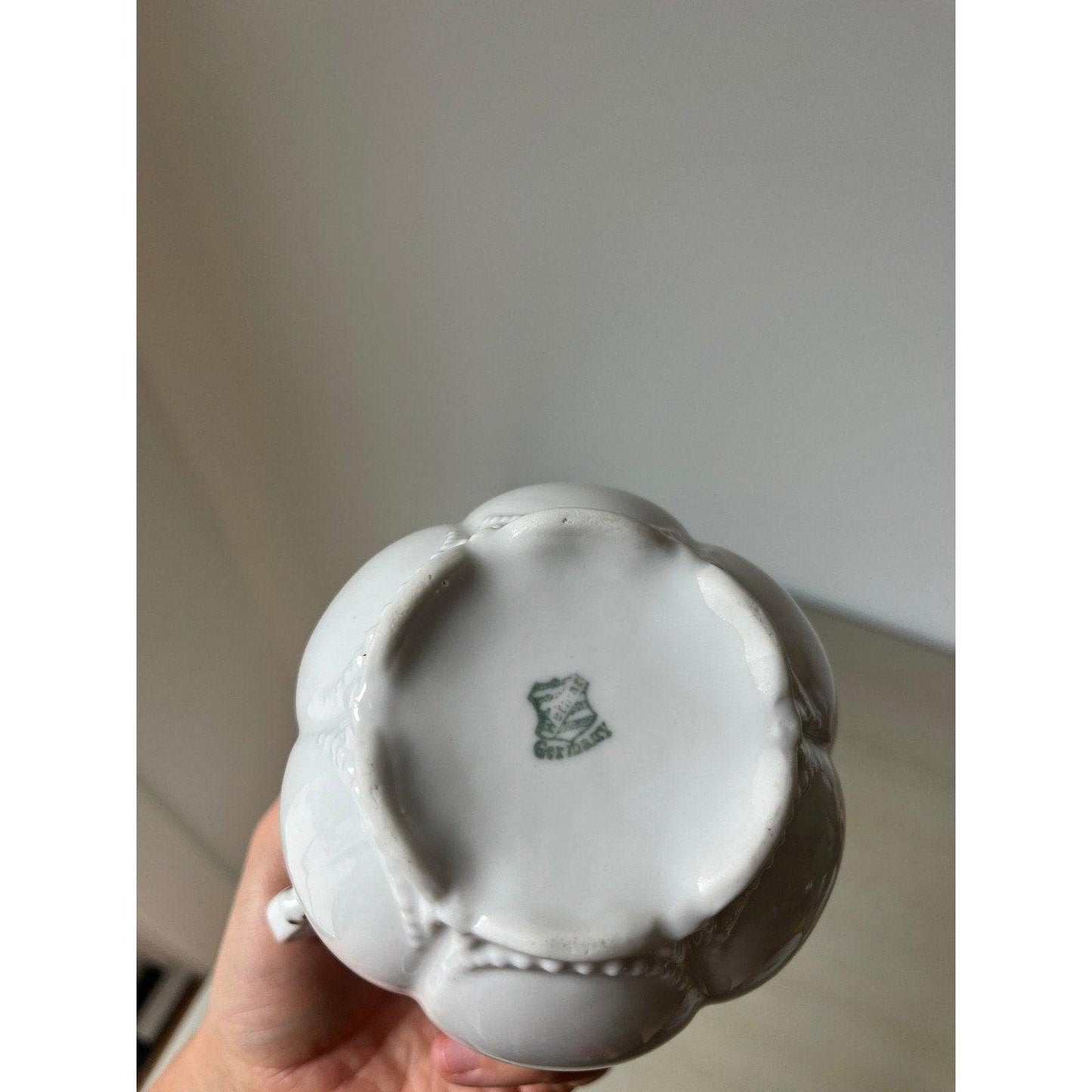 Antique porcelain bud vase