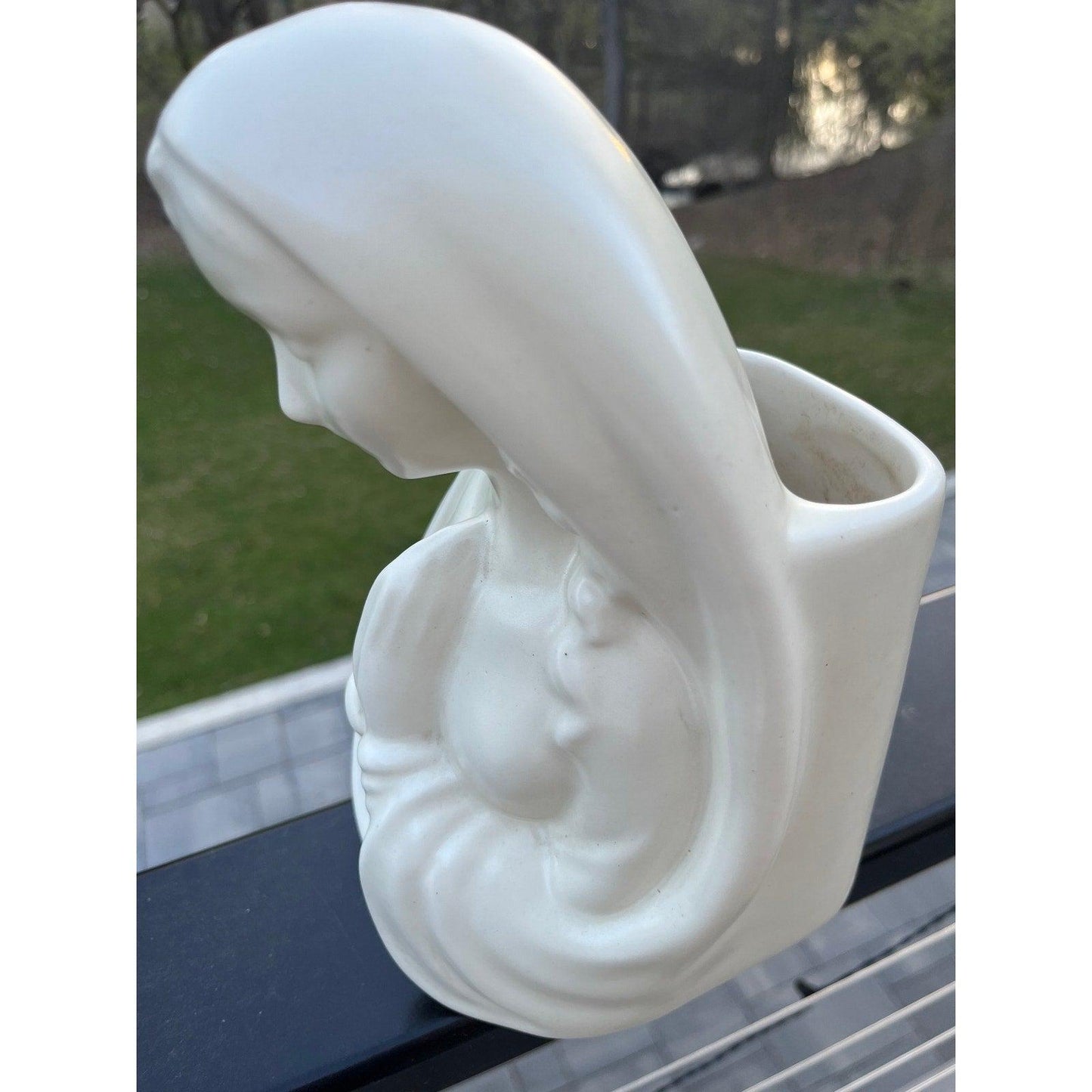 Vintage Haeger Virgin Mary Planter / Vase