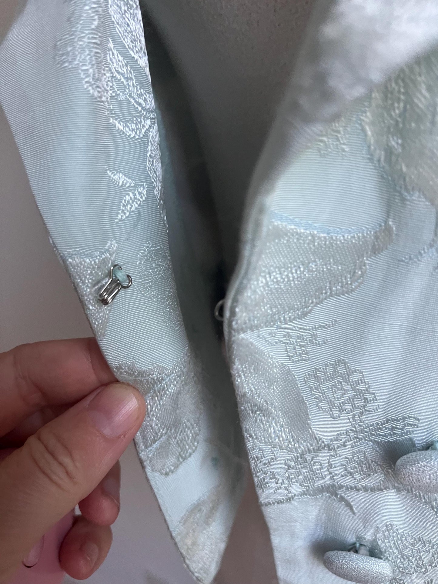 Vintage Light Blue Mint Green Jacket Bolero