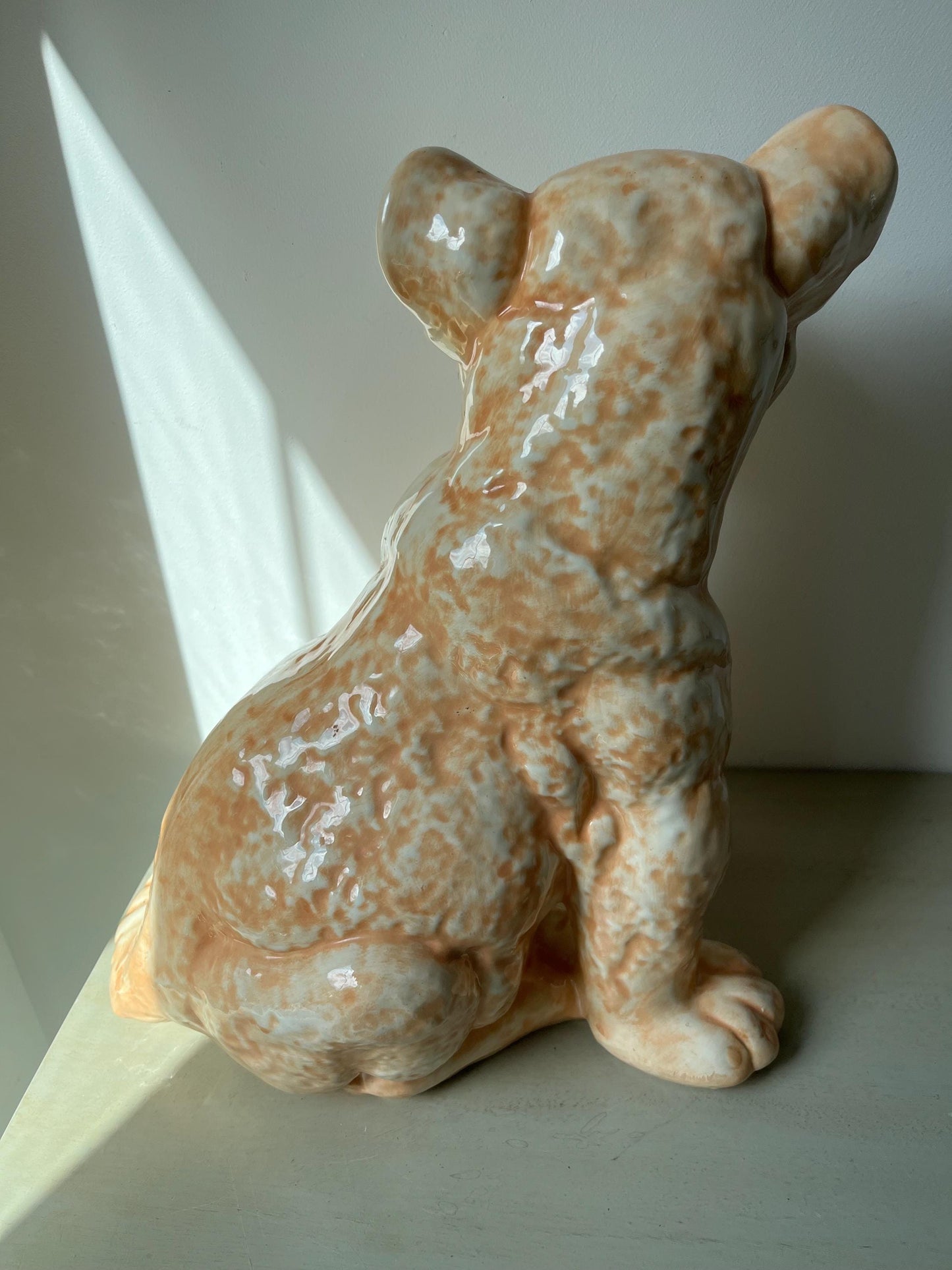 MCM Vintage Lifesize Ceramic Lion Cub